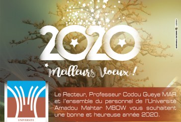 Bonne et heureuse année 2020